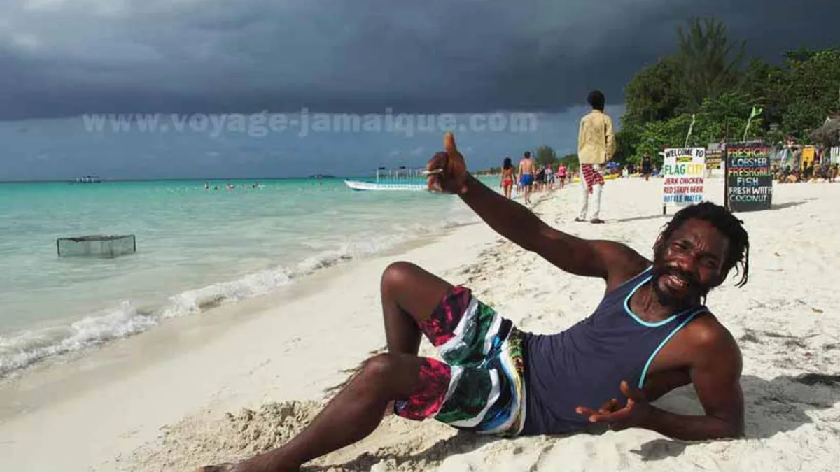 Plage à Negril en Jamaïque