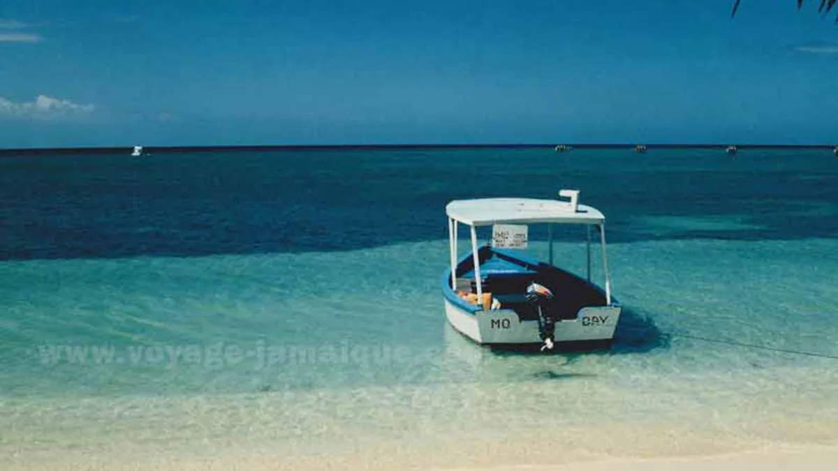Plage de Montego Bay en Jamaïque