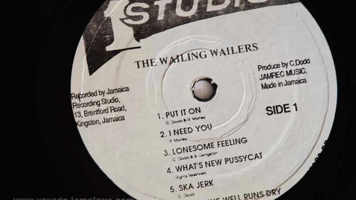 Vinyle reggae jamaïcain et histoire du reggae