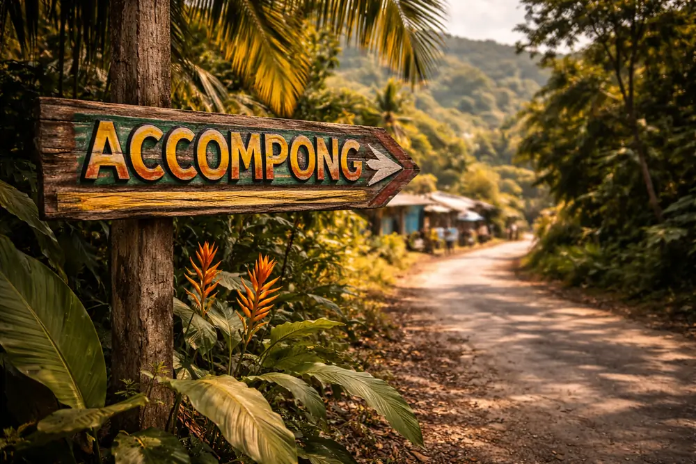 Village maroon en Jamaïque