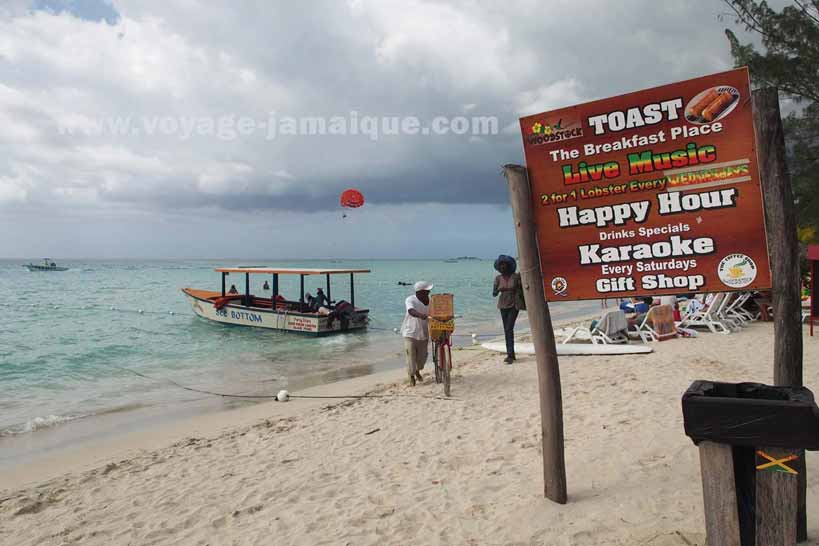 Negril : plages de sable blanc et falaises du West End