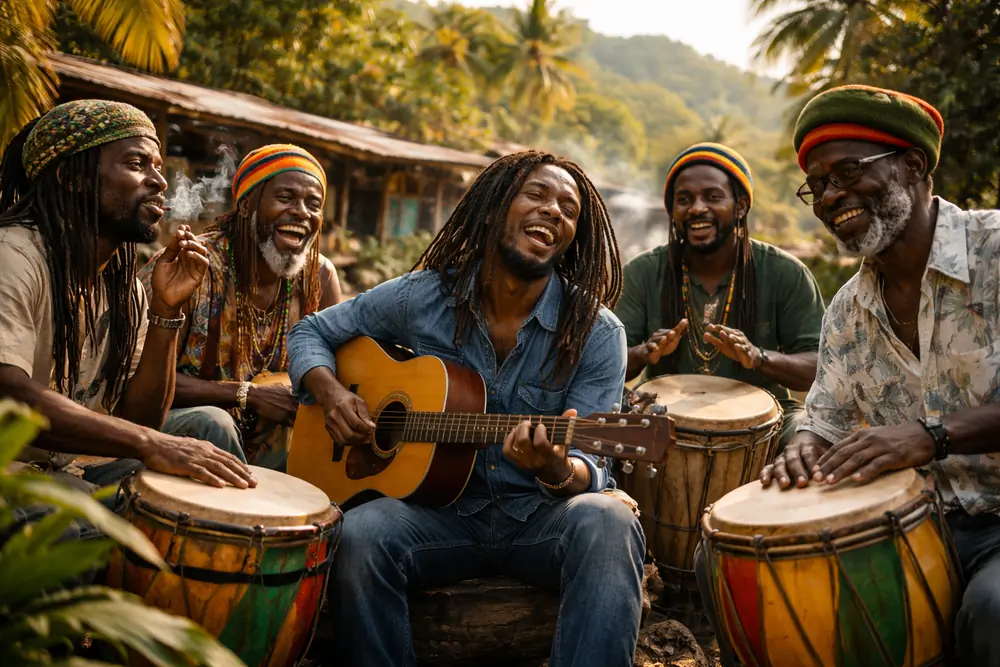 Artistes reggae influents en Jamaïque