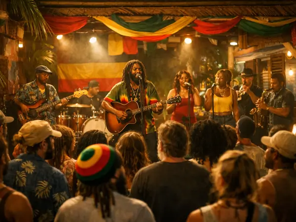 Live reggae band