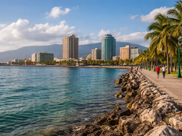 Waterfront et centre-ville de Kingston après une balade street art