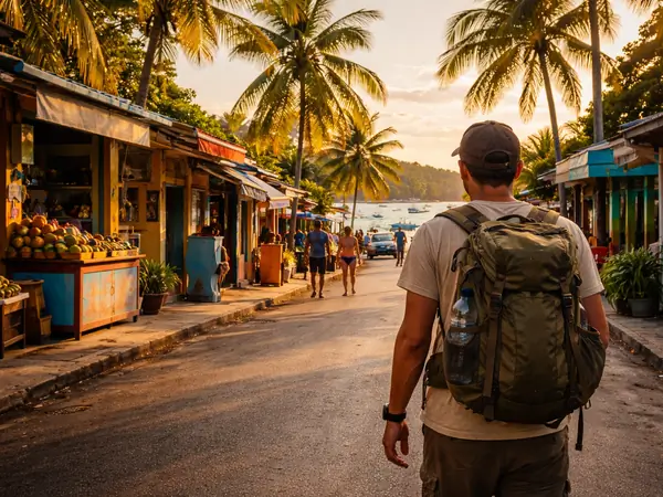Étape à Kingston avec ambiance reggae et vinyles
