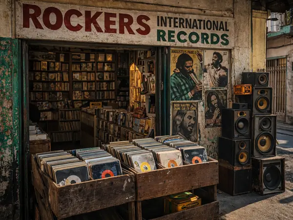 Rockers International Records à Orange Street à Kingston
