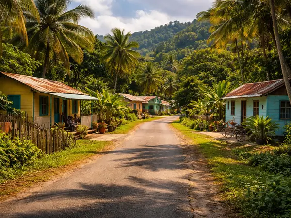 Ouest jamaïcain paisible entre Westmoreland et Negril