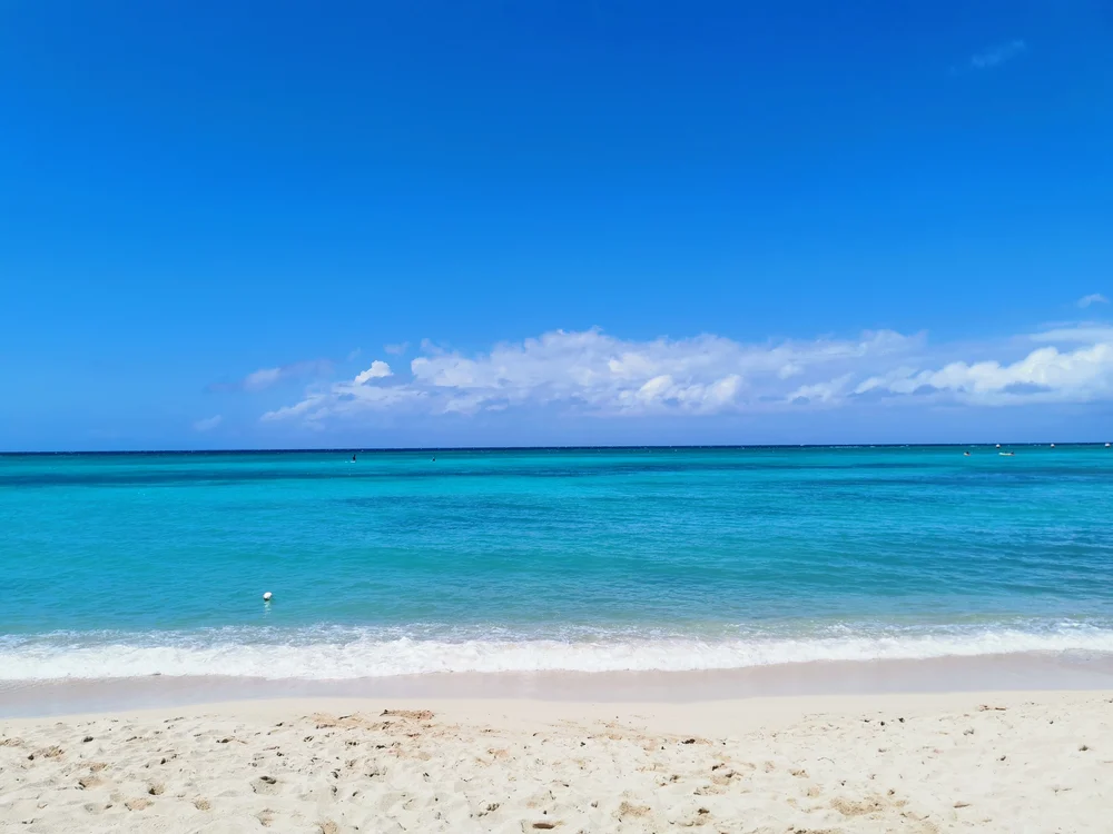 Plage eau turquoise jamaique